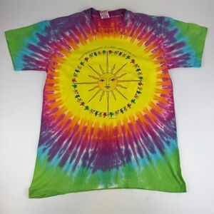 Grateful Dead Mens Size L Tie Dye T Shirt Everybody's Dancin In A Ring 1988